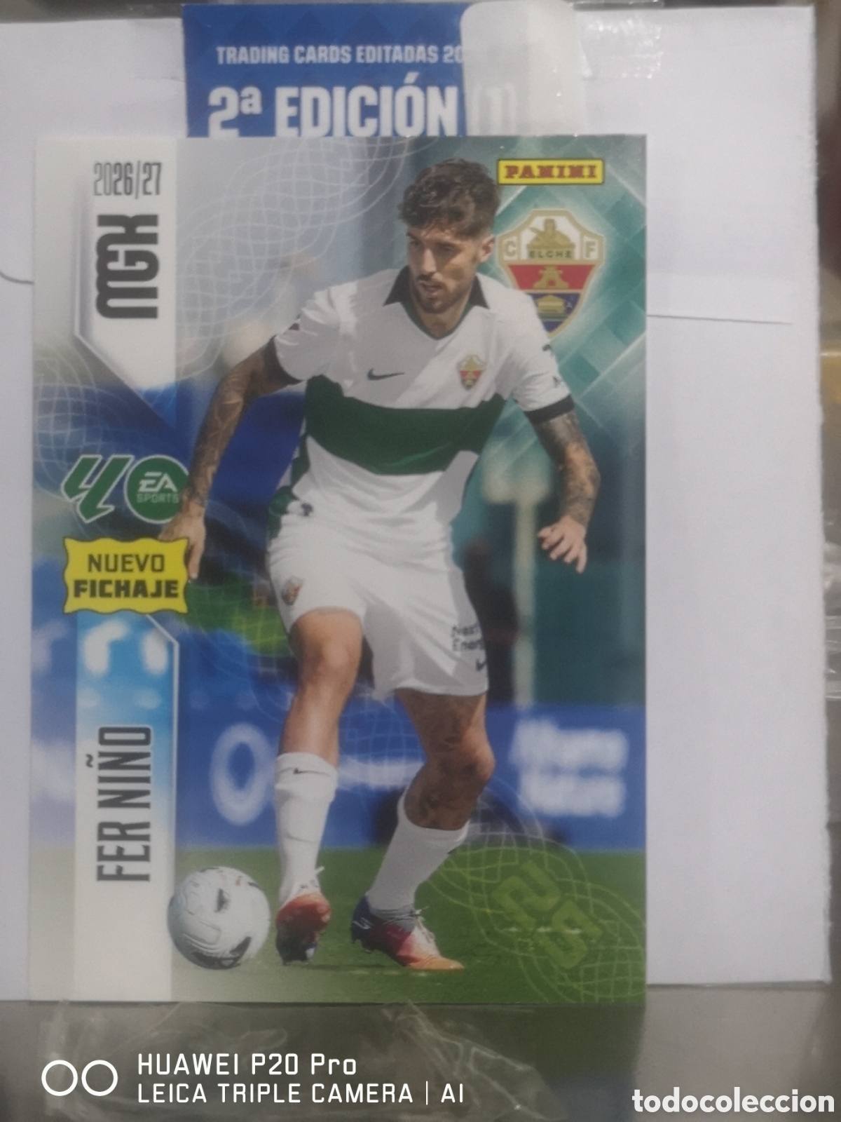 Cromos de f&uacute;tbol: MEGACRACKS 2026 2027 2026 27 FER NI&Ntilde;O NUEVO FICHAJE 465 - ELCHE