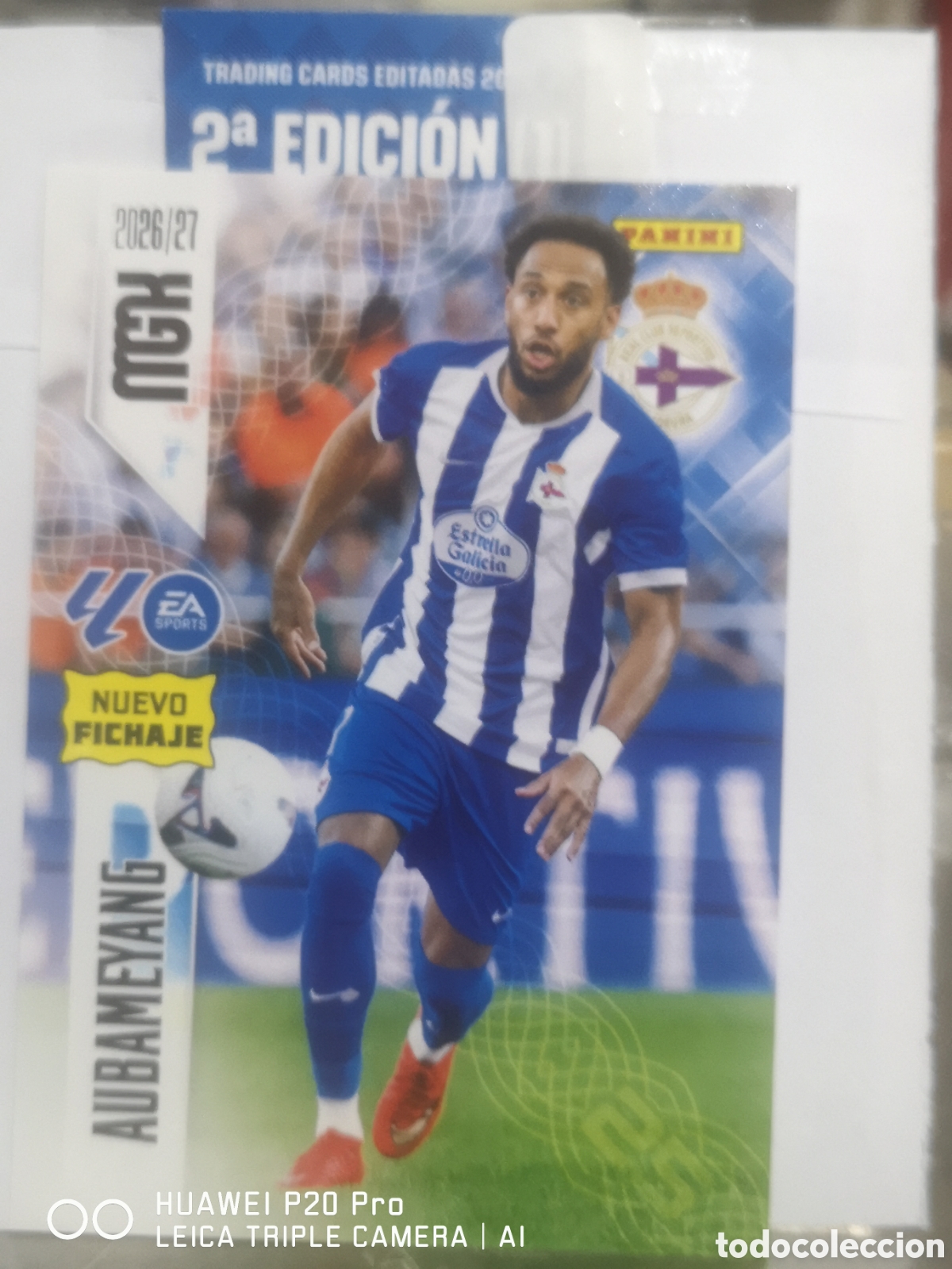 Cromos de f&uacute;tbol: MEGACRACKS 2026 2027 2026 27 AUBAMEYANG NUEVO FICHAJE 485 - DEPORTIVO