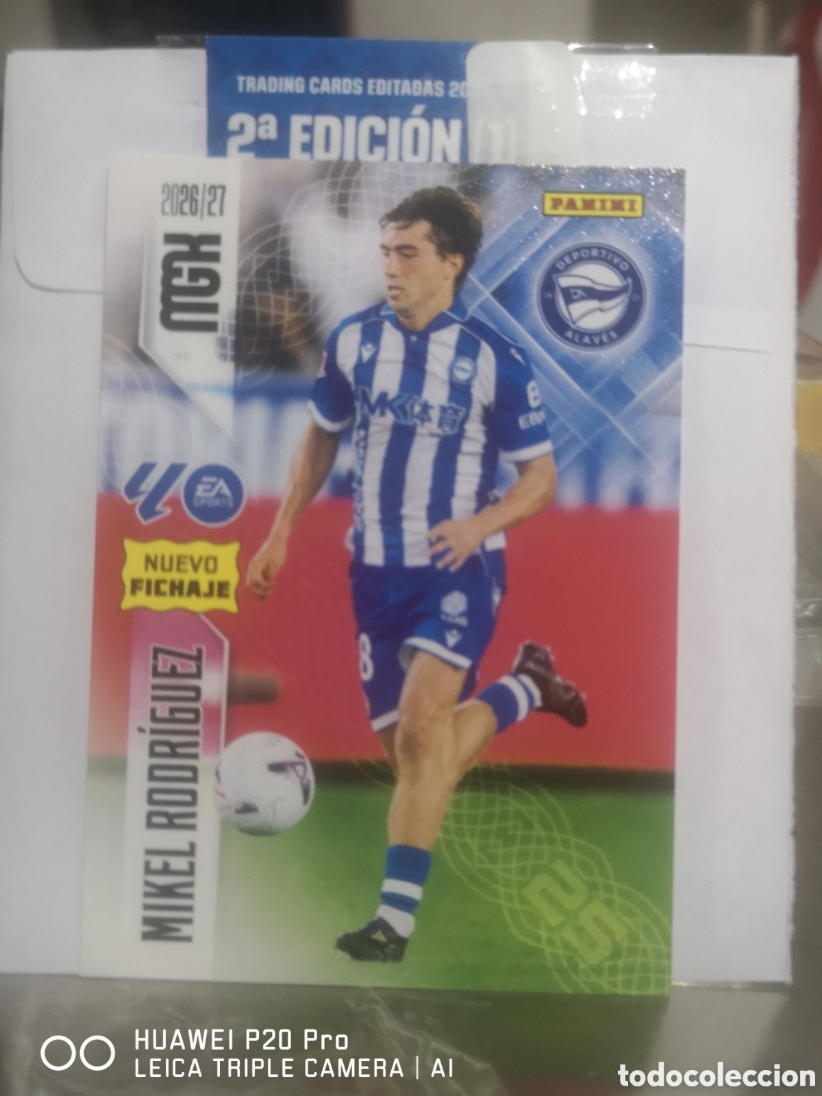 Cromos de f&uacute;tbol: MEGACRACKS 2026 2027 2026 27 MIKEL RODRIGUEZ NUEVO FICHAJE 456 - ALAVES