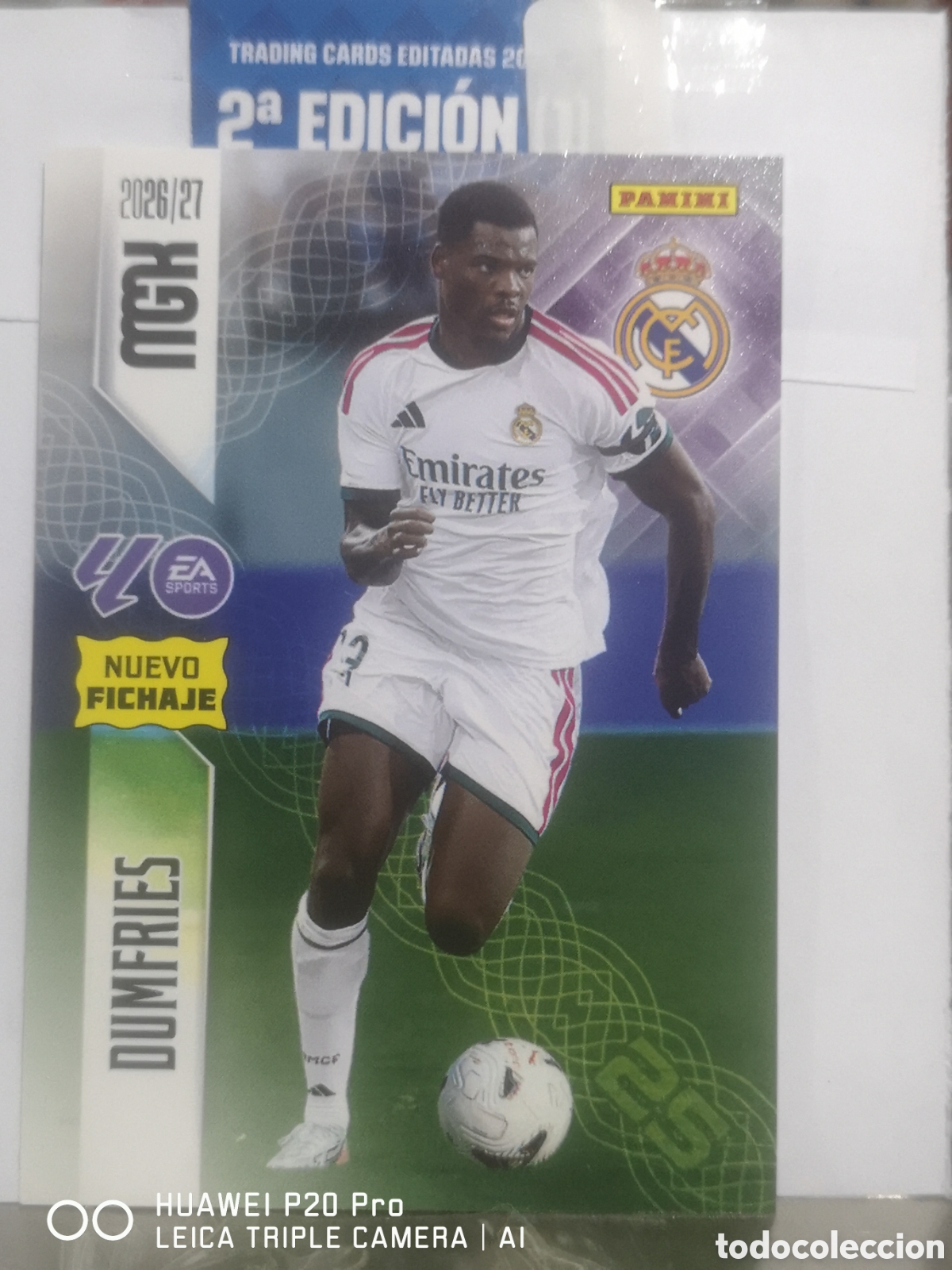 Cromos de f&uacute;tbol: MEGACRACKS 2026 2027 2026 27 DUMFRIES NUEVO FICHAJE 472 - REAL MADRID
