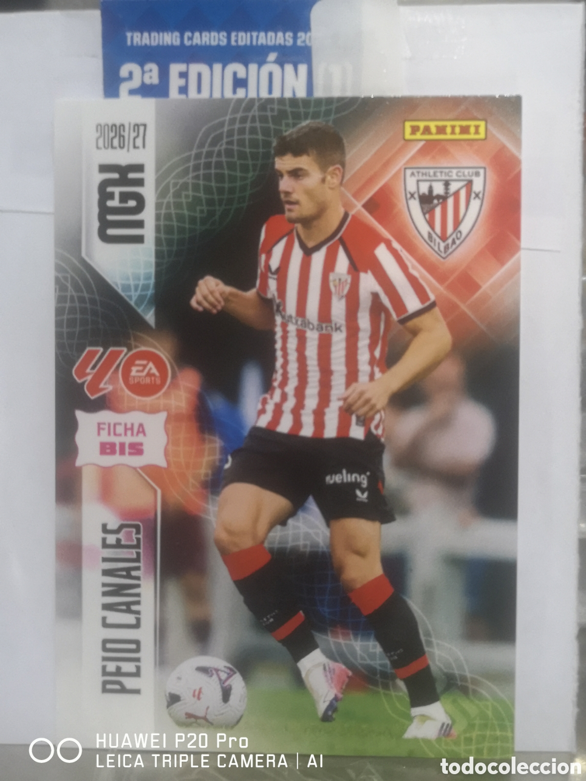 Cromos de f&uacute;tbol: MEGACRACKS 2026 2027 2026 27 PEIO CANALES FICHA BIS 47 - ATHETIC DE BILBAO