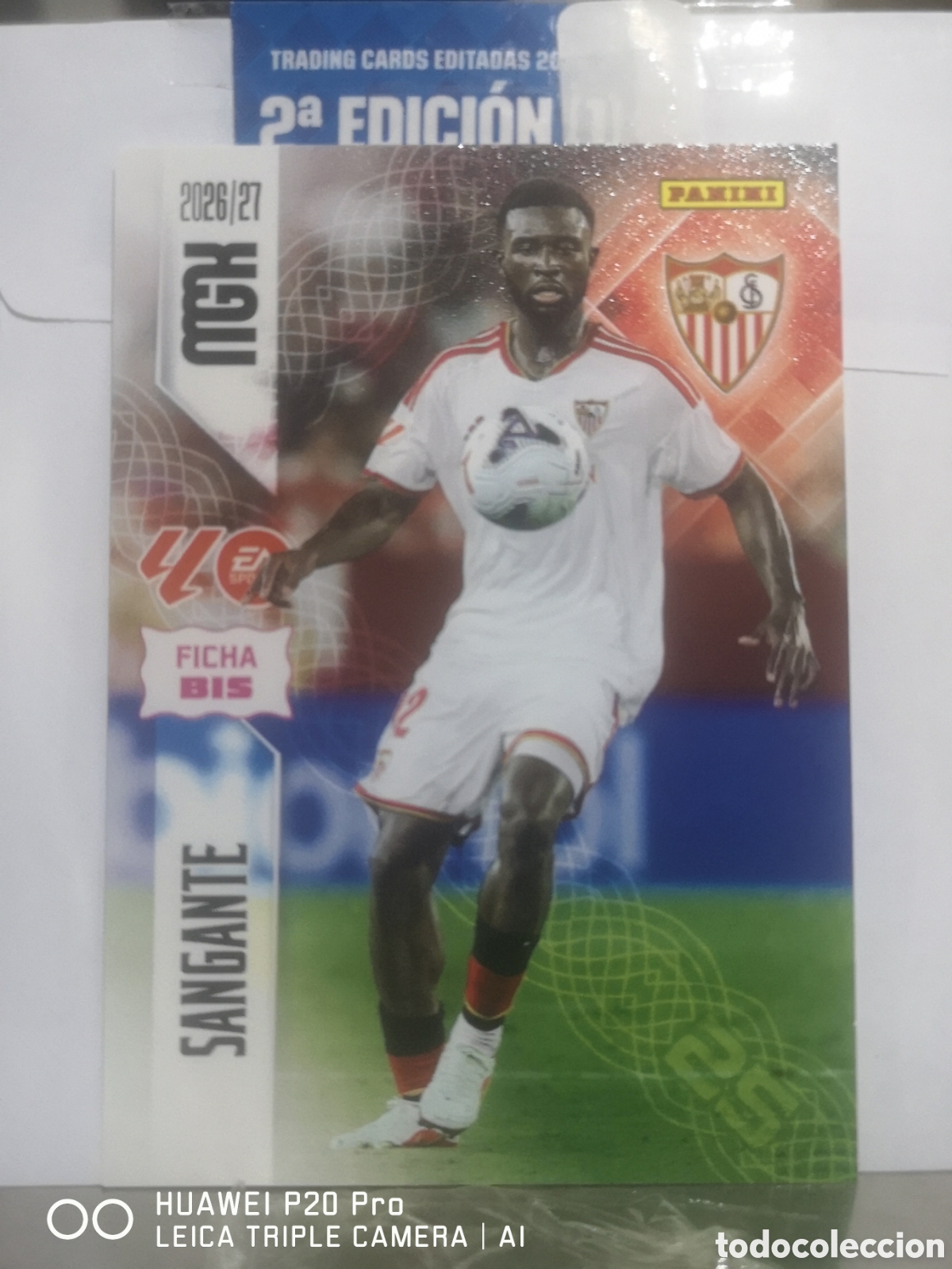 Cromos de f&uacute;tbol: MEGACRACKS 2026 2027 2026 27 SANGANTE FICHA BIS 331 - SEVILLA