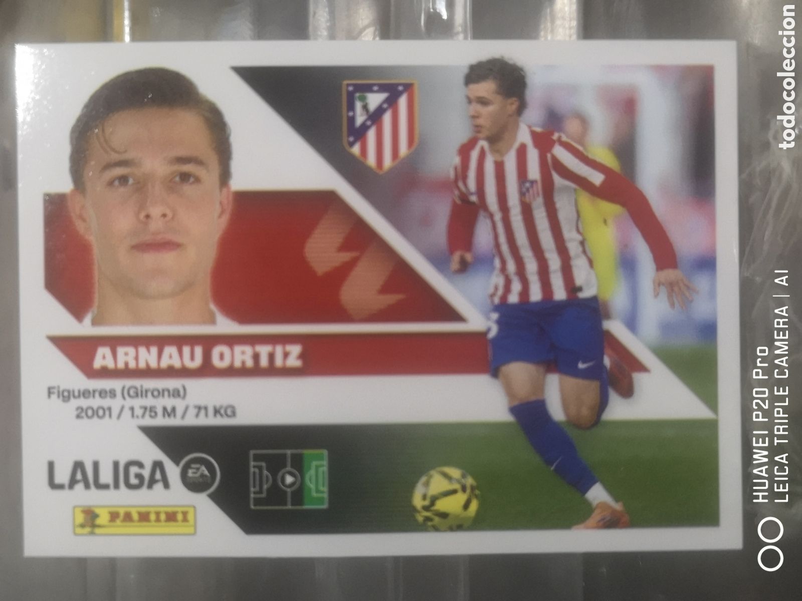 Cromos de f&uacute;tbol: LIGA ESTE 2026 2027 2026 27 COLOCA ARNAU ORTIZ 16 BIS - ATLETICO DE MADRID