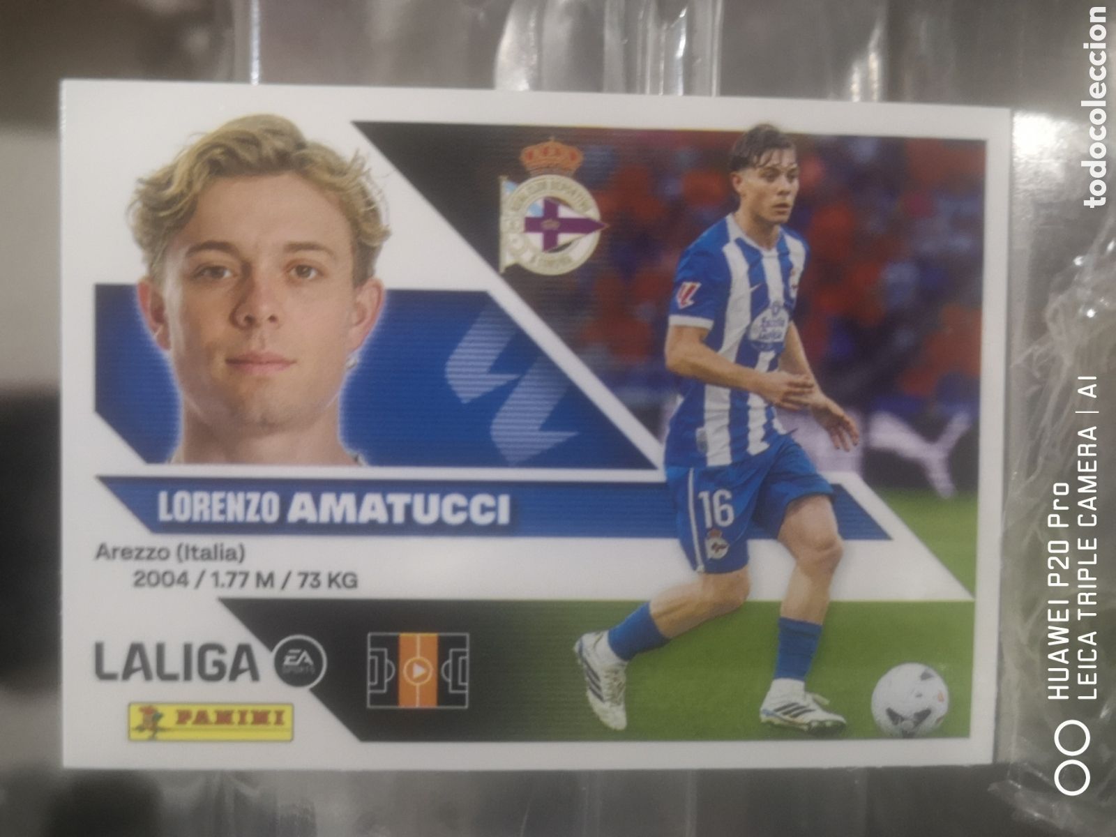 Cromos de f&uacute;tbol: LIGA ESTE 2026 2027 / 2026 27 ULTIMOS FICHAJES 22 AMATUCCI - DEPORTIVO