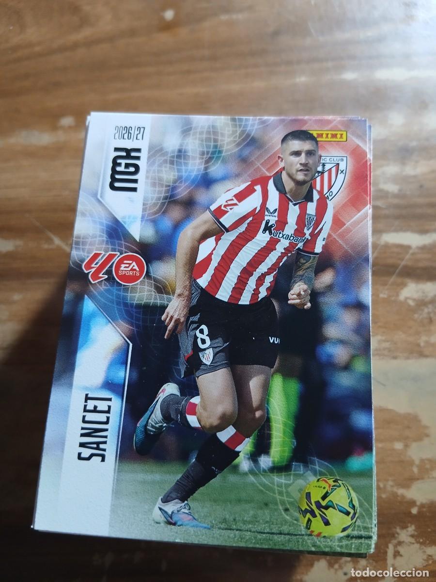 Cromos de f&uacute;tbol: CARD MEGACRACKS TEMPORADA 26/27: SANCET (ATH. BILBAO), N&deg; 48