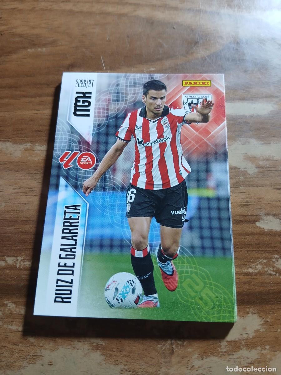 Cromos de f&uacute;tbol: CARD MEGACRACKS TEMPORADA 26/27: RUIZ DE GALARRETA (ATH. BILBAO), N&deg; 45