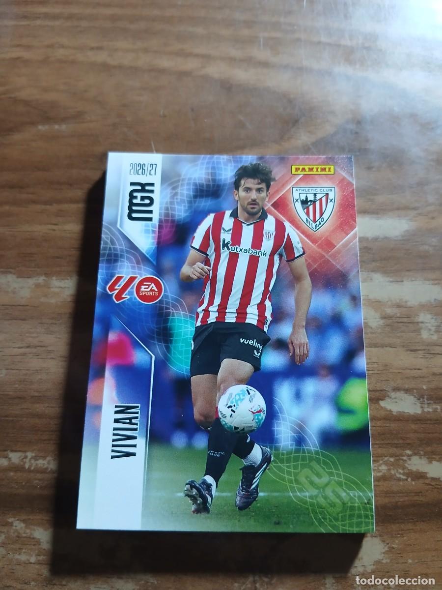 Cromos de f&uacute;tbol: CARD MEGACRACKS TEMPORADA 26/27: VIVIAN (ATH. BILBAO), N&deg; 41