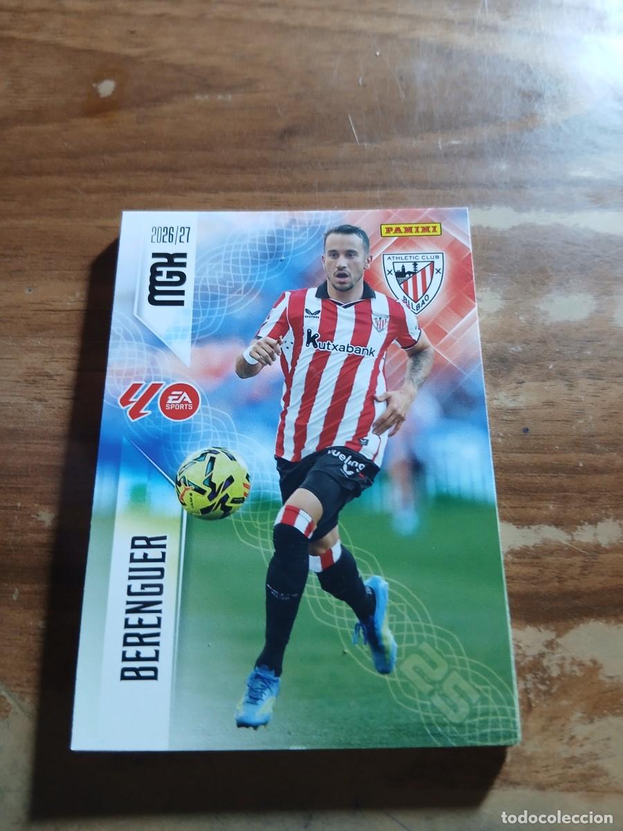 Cromos de f&uacute;tbol: CARD MEGACRACKS TEMPORADA 26/27: BERENGUER (ATH. BILBAO), N&deg; 50