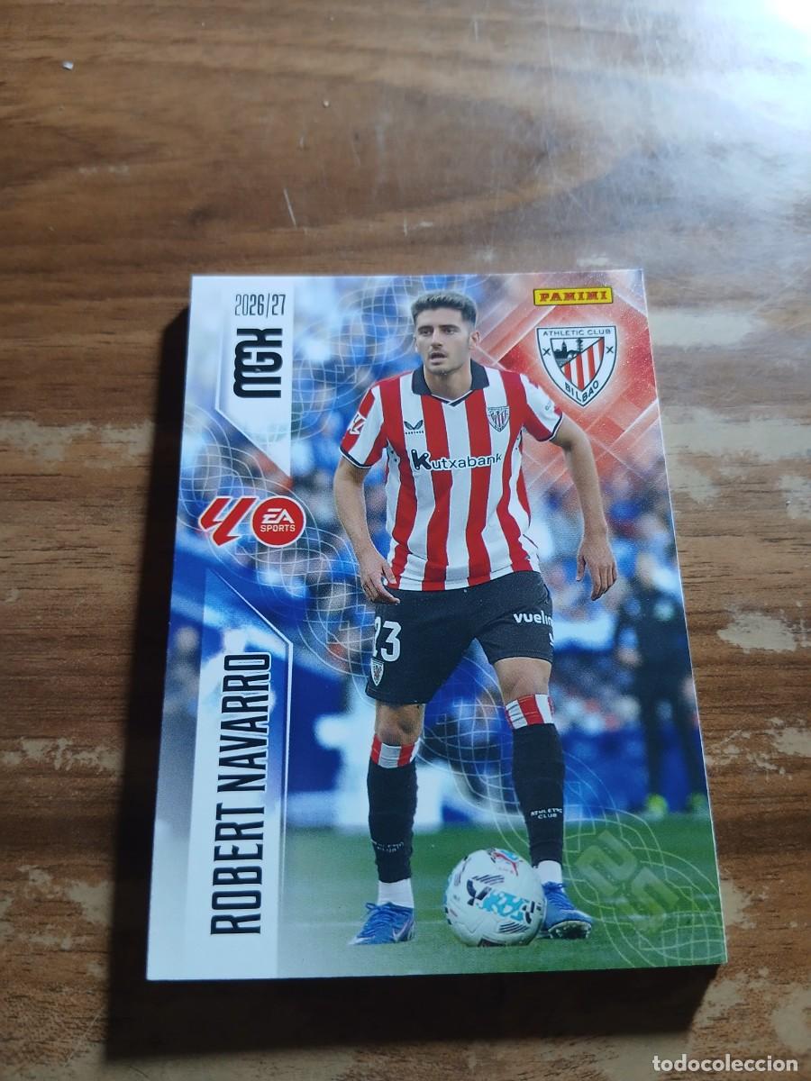 Cromos de f&uacute;tbol: CARD MEGACRACKS TEMPORADA 26/27: ROBERT NAVARRO (ATH. BILBAO), N&deg; 51