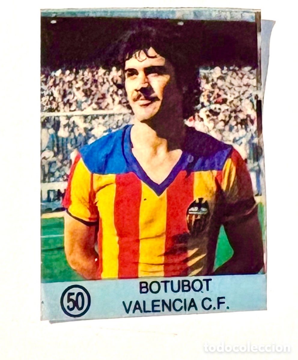 Cromos de f&uacute;tbol: Dif&iacute;cil cromo BOTUBOT VALENCIA 50 Colecci&oacute;n Super Campeones, Ediciones Gol 1983 1984 83 84