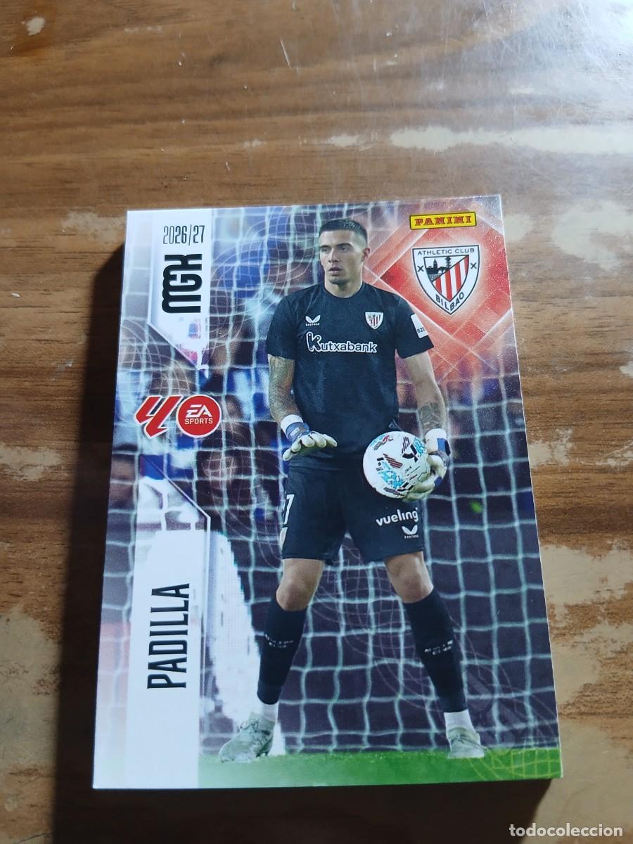 Cromos de f&uacute;tbol: CARD MEGACRACKS TEMPORADA 26/27: PADILLA (ATH. BILBAO), N&deg; 39