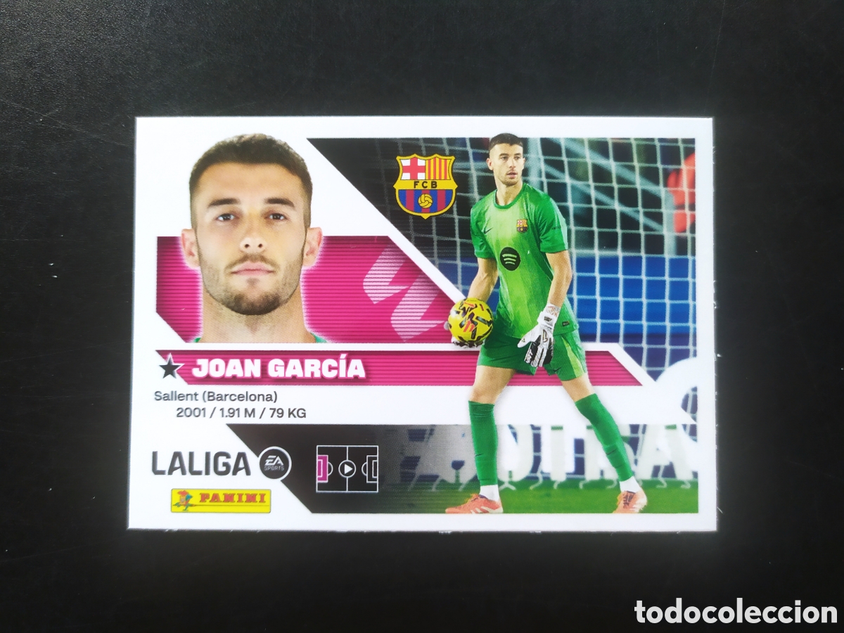 Cromos de f&uacute;tbol: Liga este 2026 2027 26 27 panini Joan Garc&iacute;a n&deg; 3 Barcelona