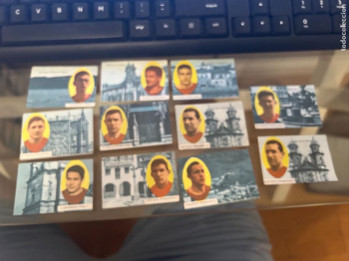 Cromos de f&uacute;tbol: DISGRA FHER 1963 1964 63 64 PONTEVEDRA-RIVADA Y 10 MAS NUEVO RELACION EN DESCRIPCION VENDEN SUELTOS