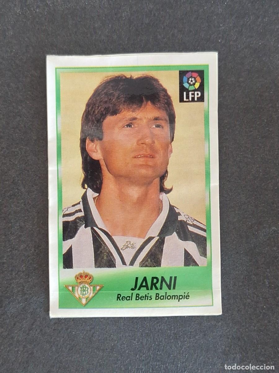 Cromos de f&uacute;tbol: L1 JARNI REAL BETIS BALOMPIE 21 BOLLYCAO FUTBOL LIGA 1996 1997 96 97 NUNCA PEGADO SIN PEGAR