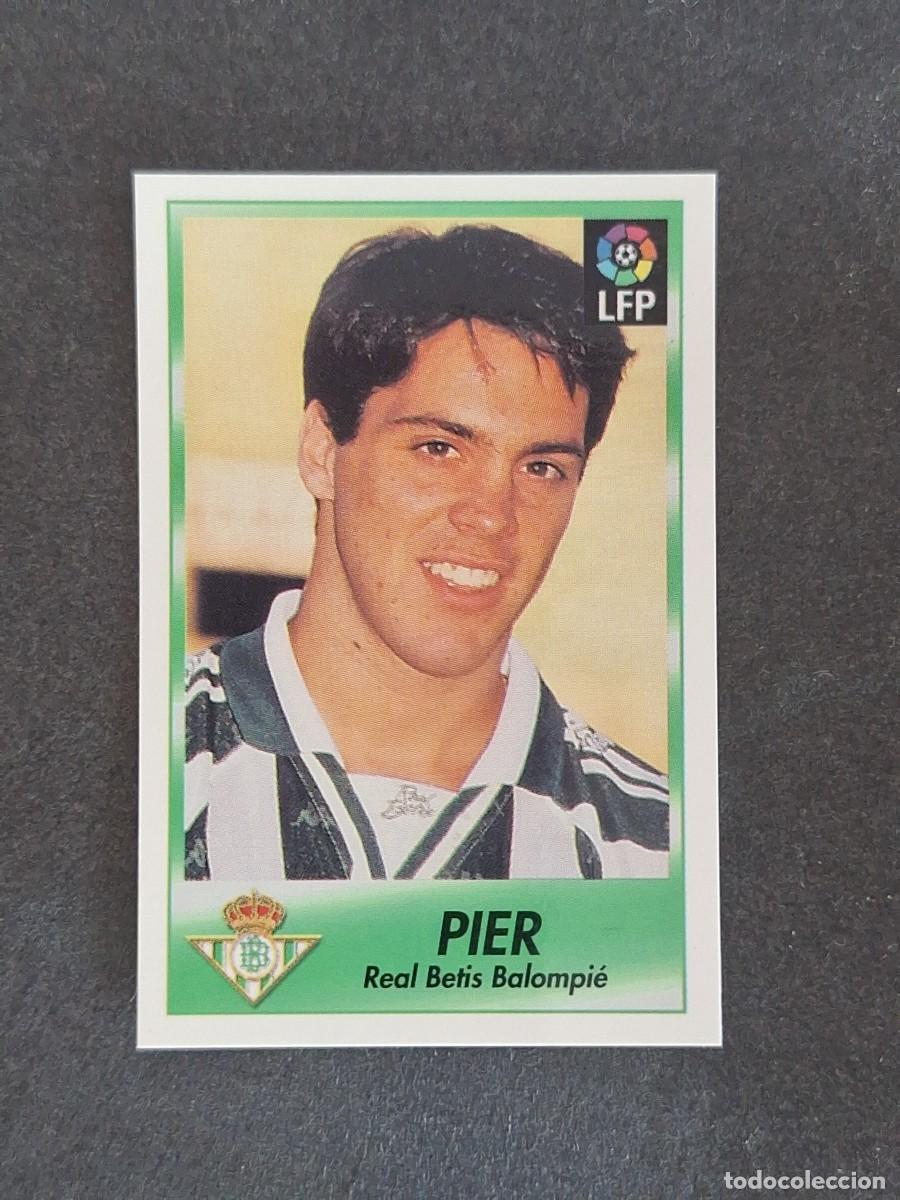 Cromos de f&uacute;tbol: L1 PIER REAL BETIS BALOMPIE 25 BOLLYCAO FUTBOL LIGA 1996 1997 96 97 NUNCA PEGADO SIN PEGAR