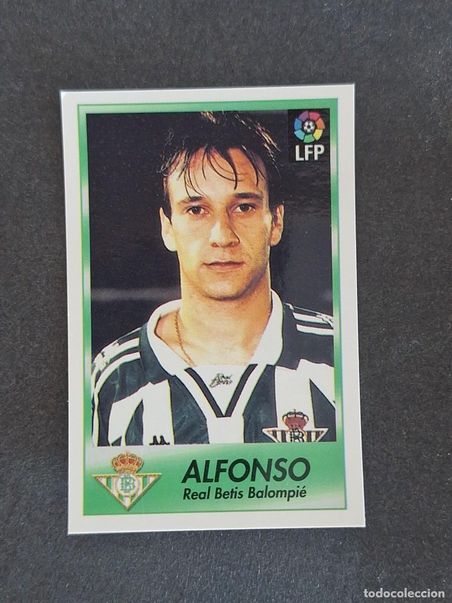 Cromos de f&uacute;tbol: L1 ALFONSO REAL BETIS BALOMPIE 26 BOLLYCAO FUTBOL LIGA 1996 1997 96 97 NUNCA PEGADO SIN PEGAR