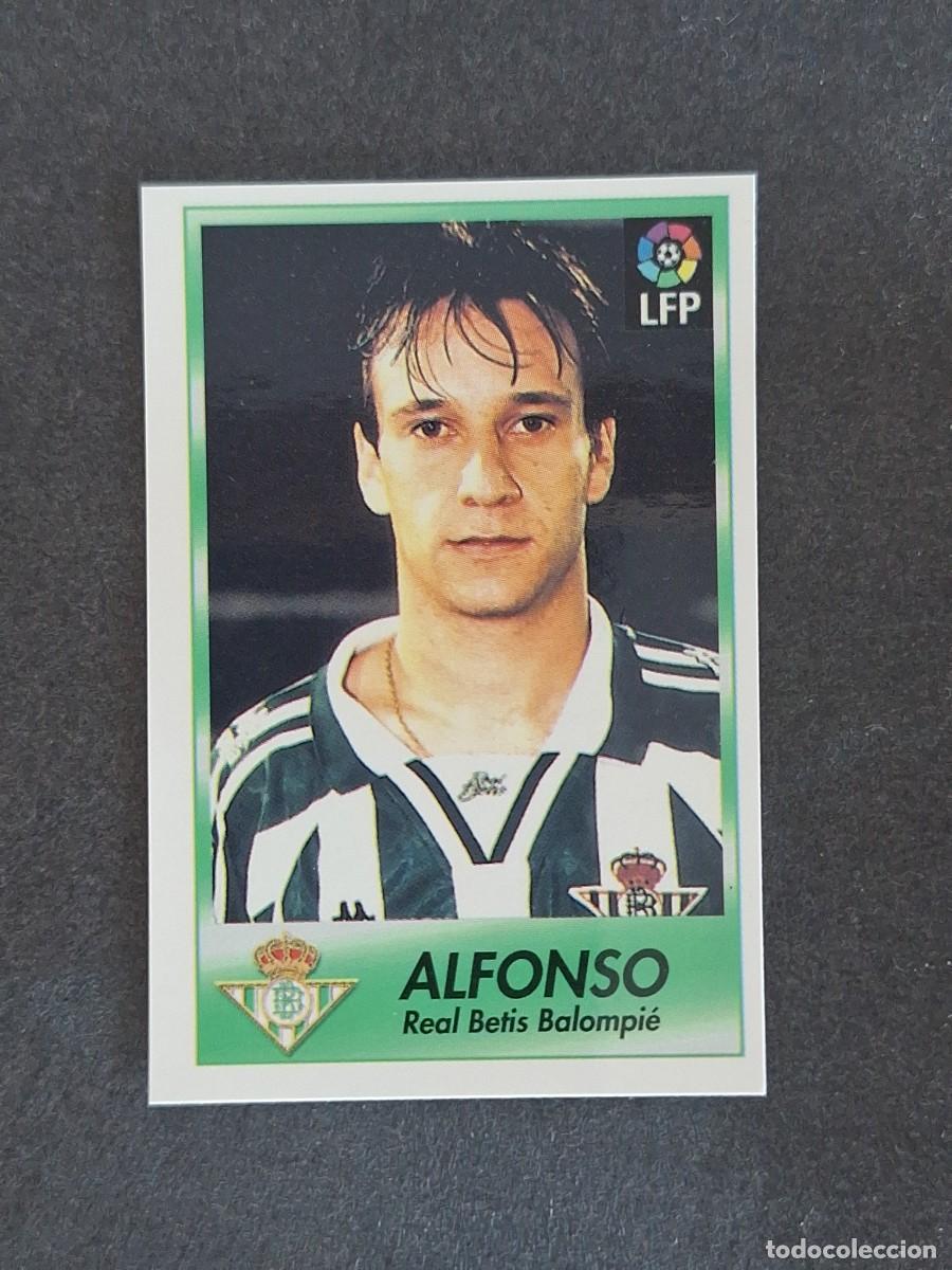 Cromos de f&uacute;tbol: L1 ALFONSO REAL BETIS BALOMPIE 26 BOLLYCAO FUTBOL LIGA 1996 1997 96 97 NUNCA PEGADO SIN PEGAR