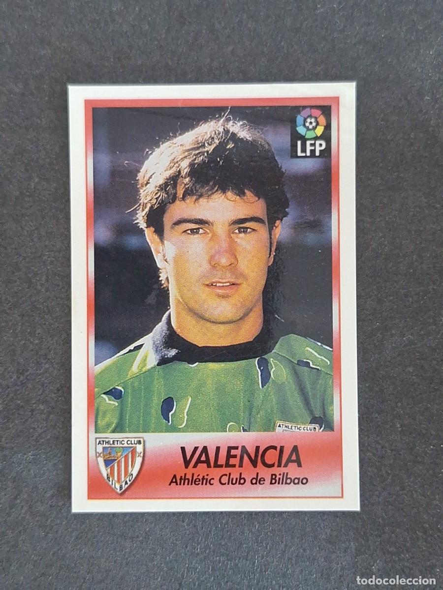 Cromos de f&uacute;tbol: L1 VALENCIA ATHLETIC CLUB DE BILBAO 28 BOLLYCAO FUTBOL LIGA 1996 1997 96 97 NUNCA PEGADO SIN PEGAR
