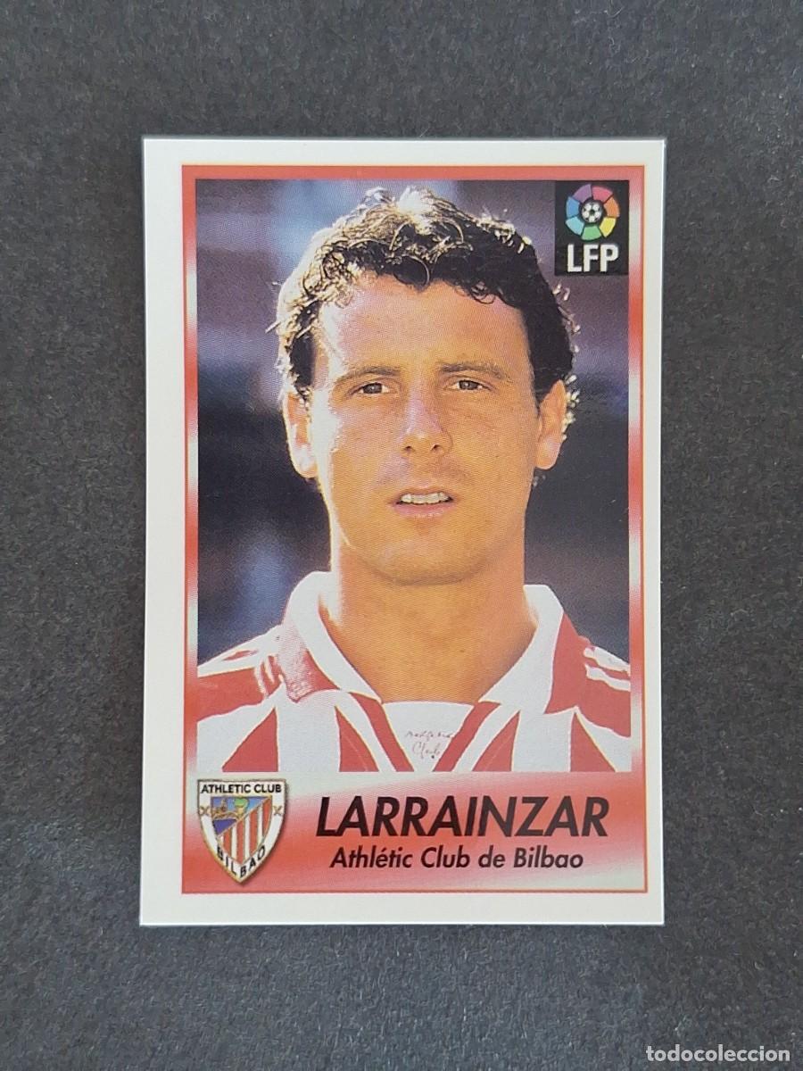 Cromos de f&uacute;tbol: L1 LARRAINZAR ATHLETIC CLUB DE BILBAO 29 BOLLYCAO FUTBOL LIGA 1996 1997 96 97 NUNCA PEGADO SIN PEGAR