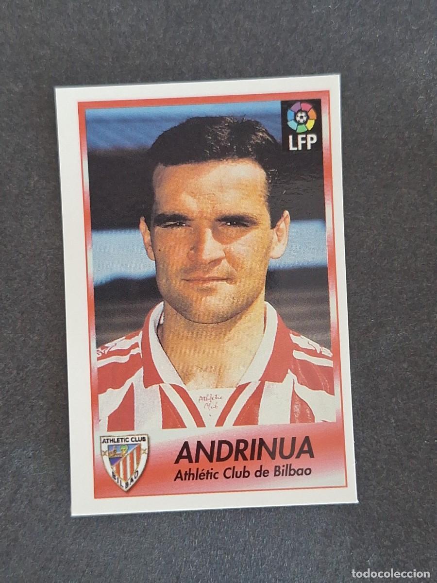 Cromos de f&uacute;tbol: L1 ANDRINUA ATHLETIC CLUB DE BILBAO 31 BOLLYCAO FUTBOL LIGA 1996 1997 96 97 NUNCA PEGADO SIN PEGAR