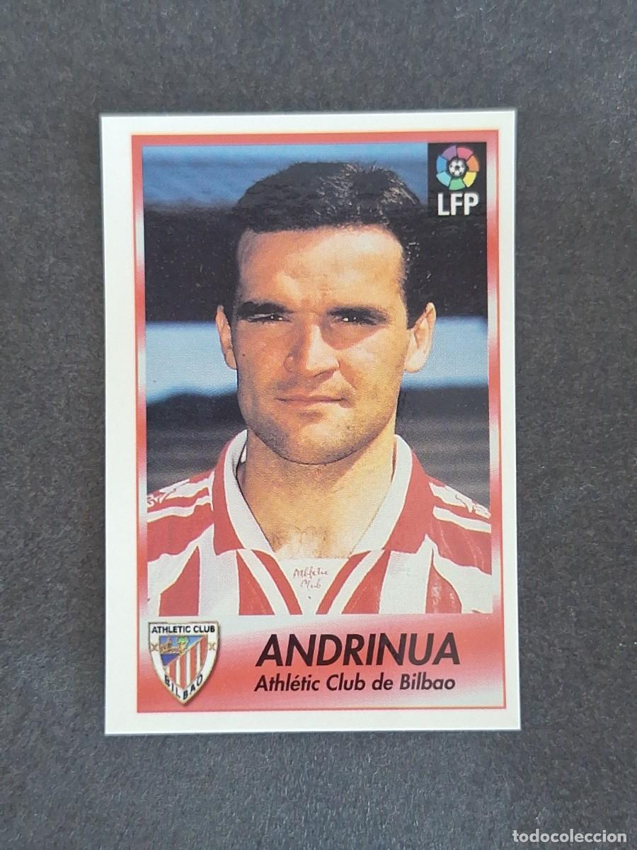 Cromos de f&uacute;tbol: L1 ANDRINUA ATHLETIC CLUB DE BILBAO 31 BOLLYCAO FUTBOL LIGA 1996 1997 96 97 NUNCA PEGADO SIN PEGAR