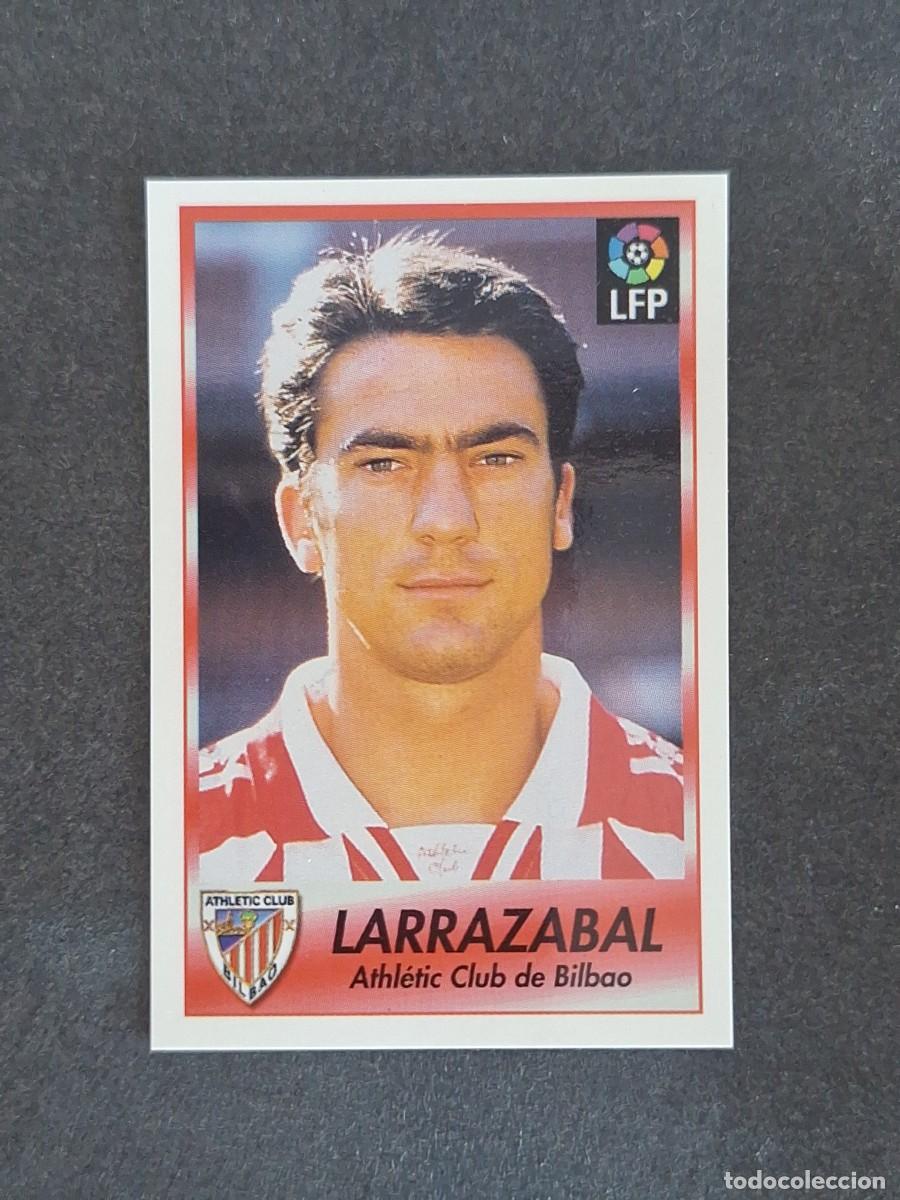Cromos de f&uacute;tbol: L1 LARRAZABAL ATHLETIC CLUB DE BILBAO 32 BOLLYCAO FUTBOL LIGA 1996 1997 96 97 NUNCA PEGADO SIN PEGAR