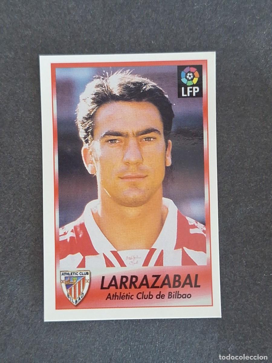 Cromos de f&uacute;tbol: L1 LARRAZABAL ATHLETIC CLUB DE BILBAO 32 BOLLYCAO FUTBOL LIGA 1996 1997 96 97 NUNCA PEGADO SIN PEGAR