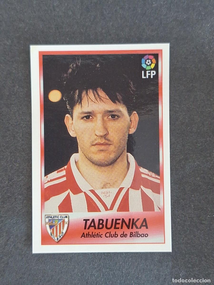 Cromos de f&uacute;tbol: L1 TABUENKA ATHLETIC CLUB DE BILBAO 33 BOLLYCAO FUTBOL LIGA 1996 1997 96 97 NUNCA PEGADO SIN PEGAR