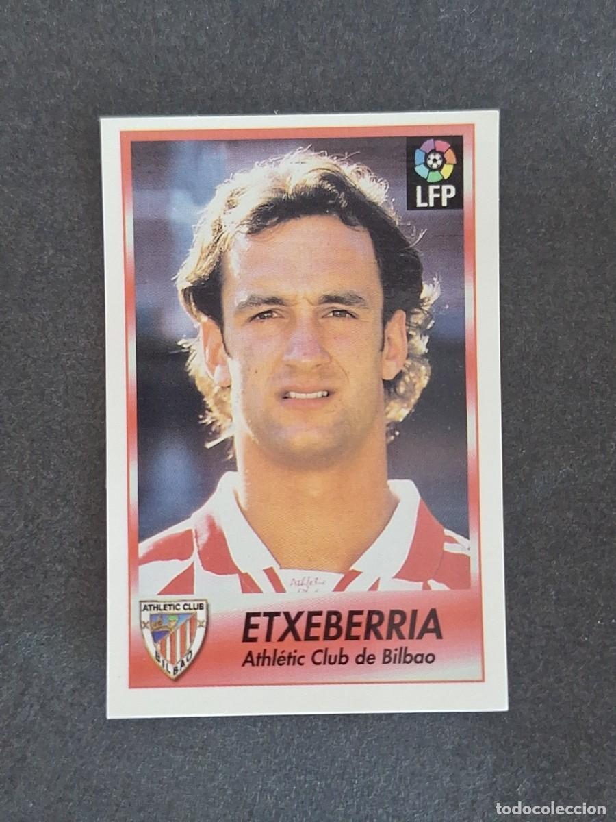 Cromos de f&uacute;tbol: L1 ETXEBERRIA ATHLETIC CLUB DE BILBAO 37 BOLLYCAO FUTBOL LIGA 1996 1997 96 97 NUNCA PEGADO SIN PEGAR