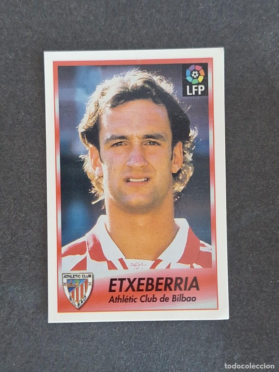 Cromos de f&uacute;tbol: L1 ETXEBERRIA ATHLETIC CLUB DE BILBAO 37 BOLLYCAO FUTBOL LIGA 1996 1997 96 97 NUNCA PEGADO SIN PEGAR