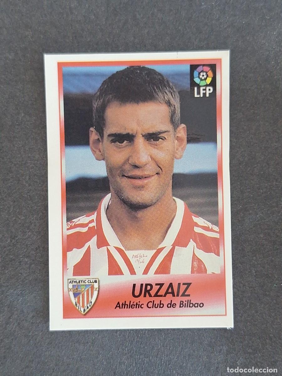 Cromos de f&uacute;tbol: L1 URZAIZ ATHLETIC CLUB DE BILBAO 39 BOLLYCAO FUTBOL LIGA 1996 1997 96 97 NUNCA PEGADO SIN PEGAR