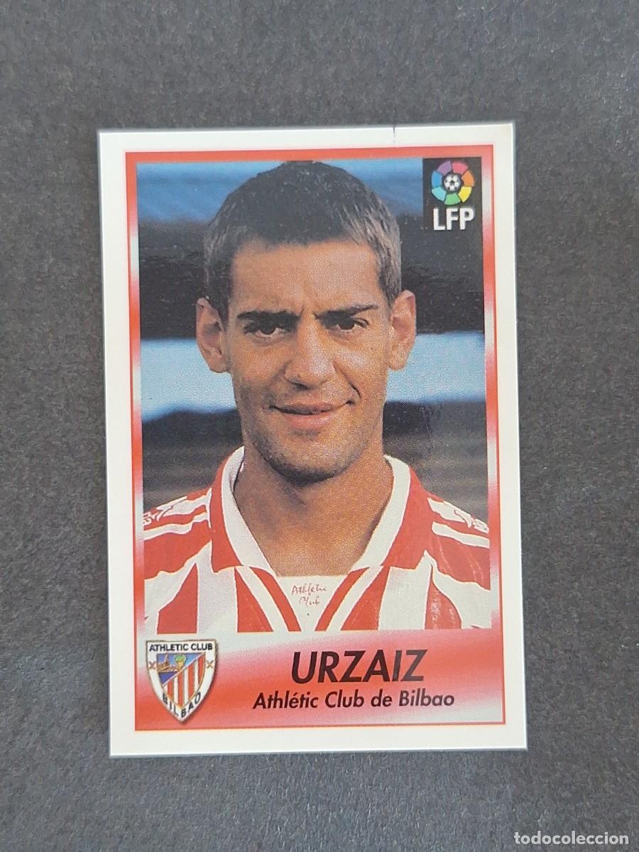 Cromos de f&uacute;tbol: L1 URZAIZ ATHLETIC CLUB DE BILBAO 39 BOLLYCAO FUTBOL LIGA 1996 1997 96 97 NUNCA PEGADO SIN PEGAR