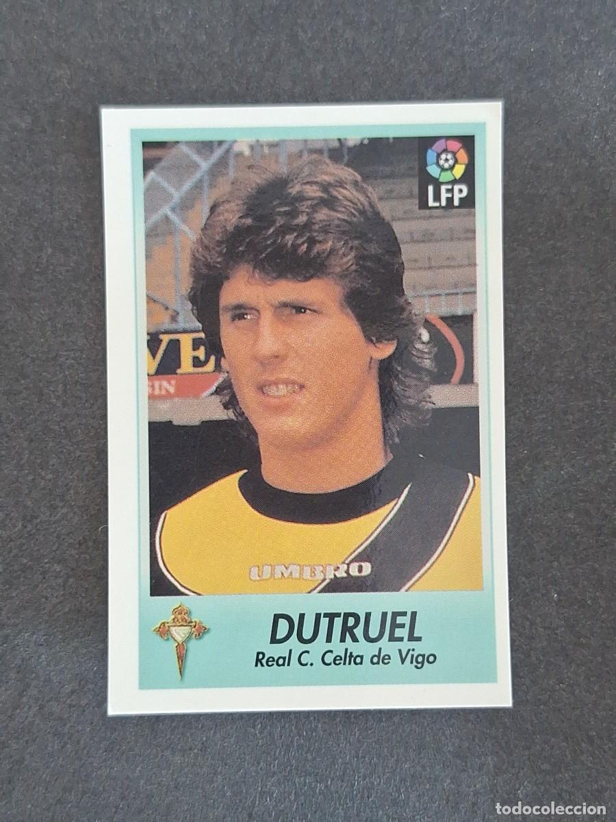 Cromos de f&uacute;tbol: L1 DUTRUEL CELTA DE VIGO 41 BOLLYCAO FUTBOL LIGA 1996 1997 96 97 NUNCA PEGADO SIN PEGAR