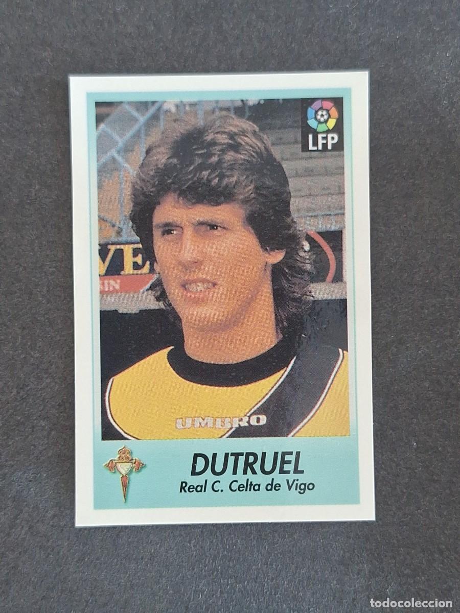 Cromos de f&uacute;tbol: L1 DUTRUEL CELTA DE VIGO 41 BOLLYCAO FUTBOL LIGA 1996 1997 96 97 NUNCA PEGADO SIN PEGAR