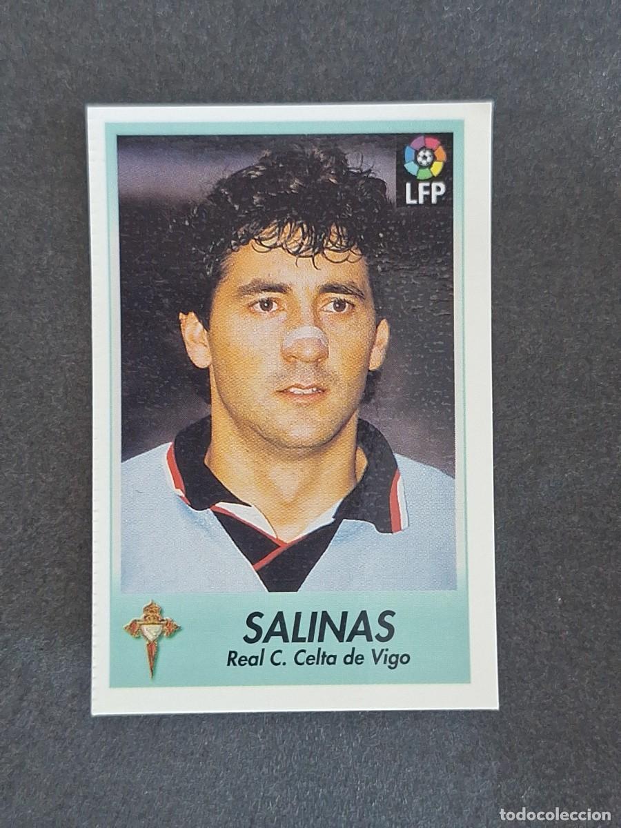 Cromos de f&uacute;tbol: L1 SALINAS CELTA DE VIGO 43 BOLLYCAO FUTBOL LIGA 1996 1997 96 97 NUNCA PEGADO SIN PEGAR