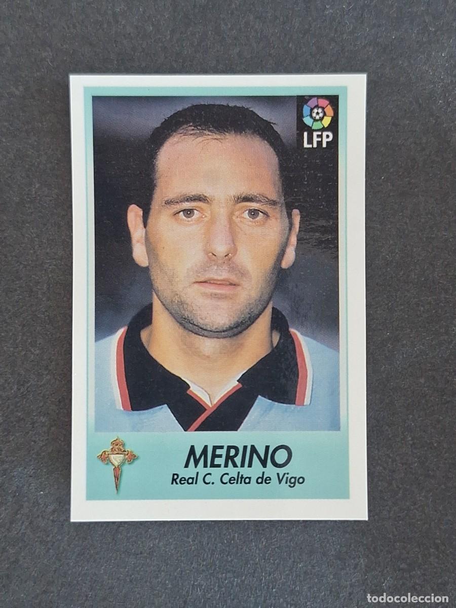 Cromos de f&uacute;tbol: L1 MERINO CELTA DE VIGO 47 BOLLYCAO FUTBOL LIGA 1996 1997 96 97 NUNCA PEGADO SIN PEGAR