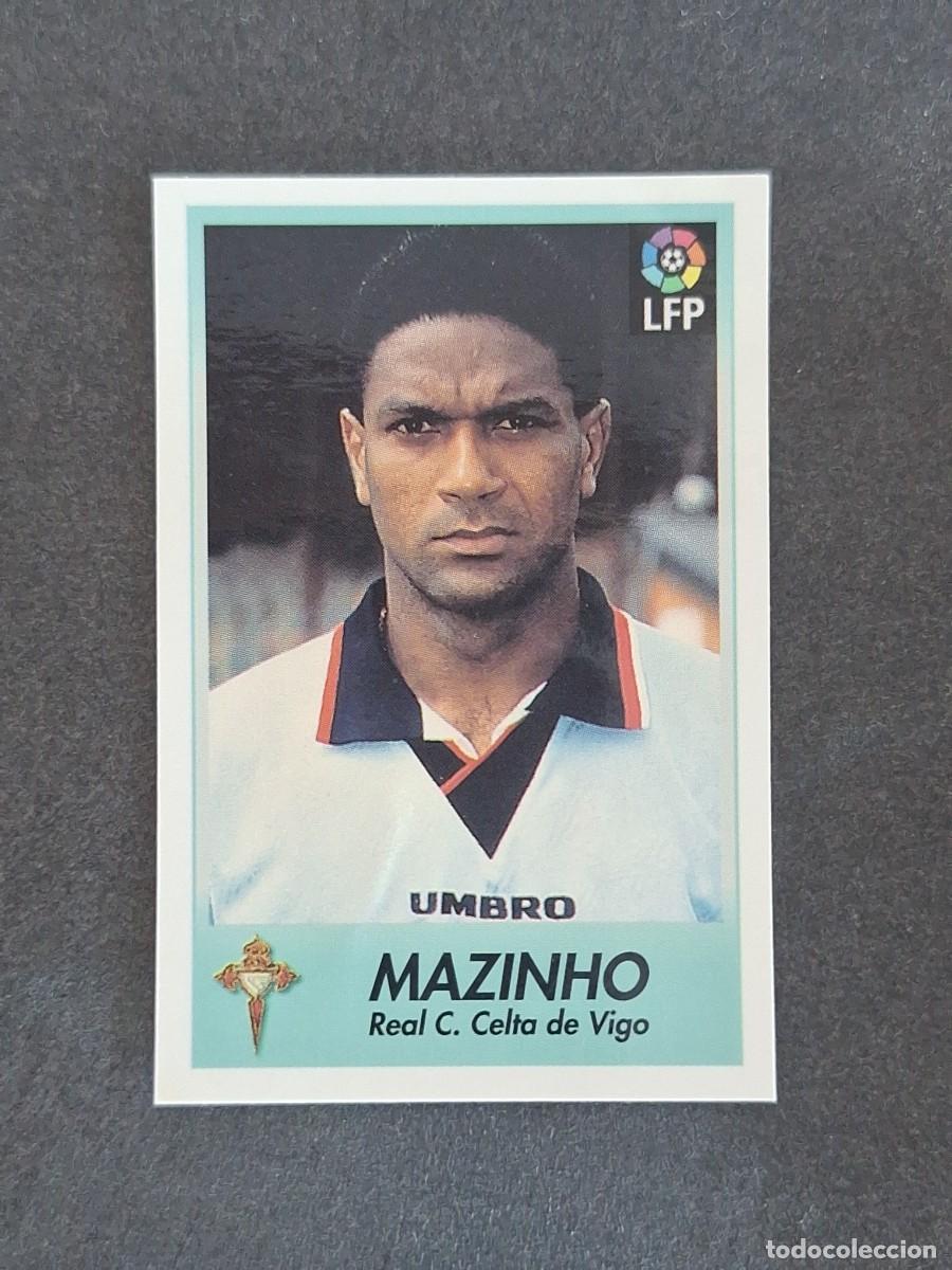 Cromos de f&uacute;tbol: L1 MAZINHO CELTA DE VIGO 48 BOLLYCAO FUTBOL LIGA 1996 1997 96 97 NUNCA PEGADO SIN PEGAR