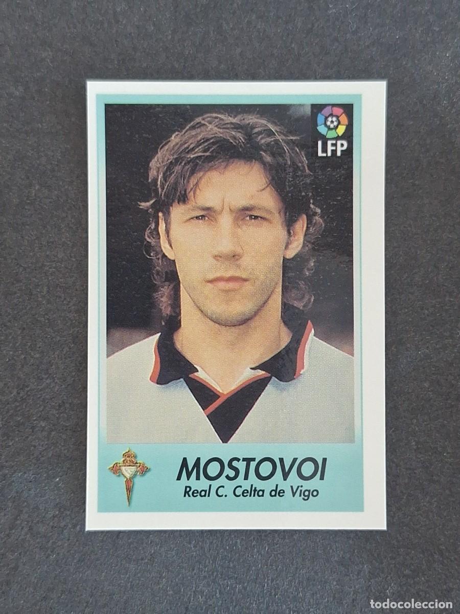 Cromos de f&uacute;tbol: L1 MOSTOVOI CELTA DE VIGO 50 BOLLYCAO FUTBOL LIGA 1996 1997 96 97 NUNCA PEGADO SIN PEGAR