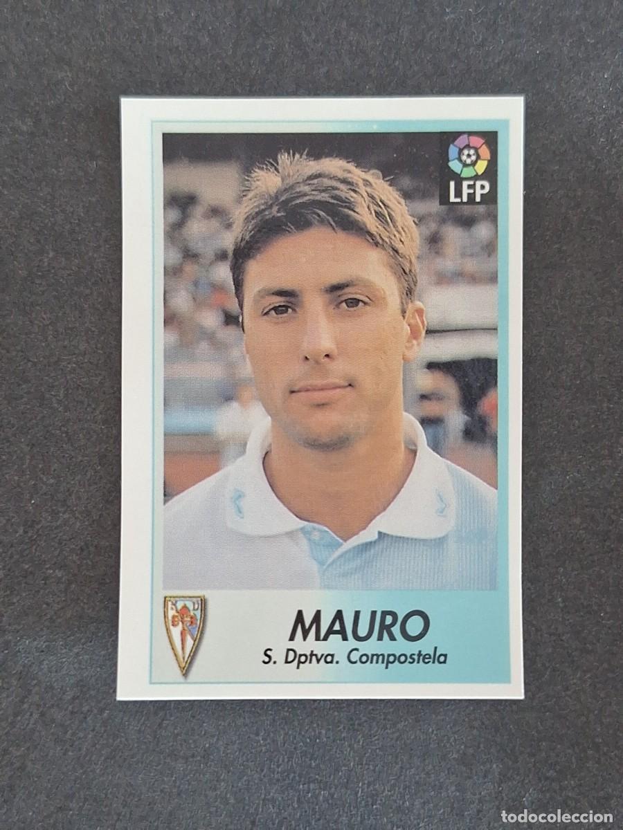 Cromos de f&uacute;tbol: L1 MAURO S. D. COMPOSTELA 55 BOLLYCAO FUTBOL LIGA 1996 1997 96 97 NUNCA PEGADO SIN PEGAR
