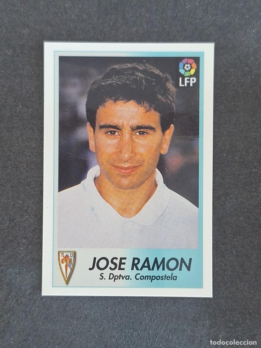 Cromos de f&uacute;tbol: L1 JOSE RAMON S. D. COMPOSTELA 60 BOLLYCAO FUTBOL LIGA 1996 1997 96 97 NUNCA PEGADO SIN PEGAR