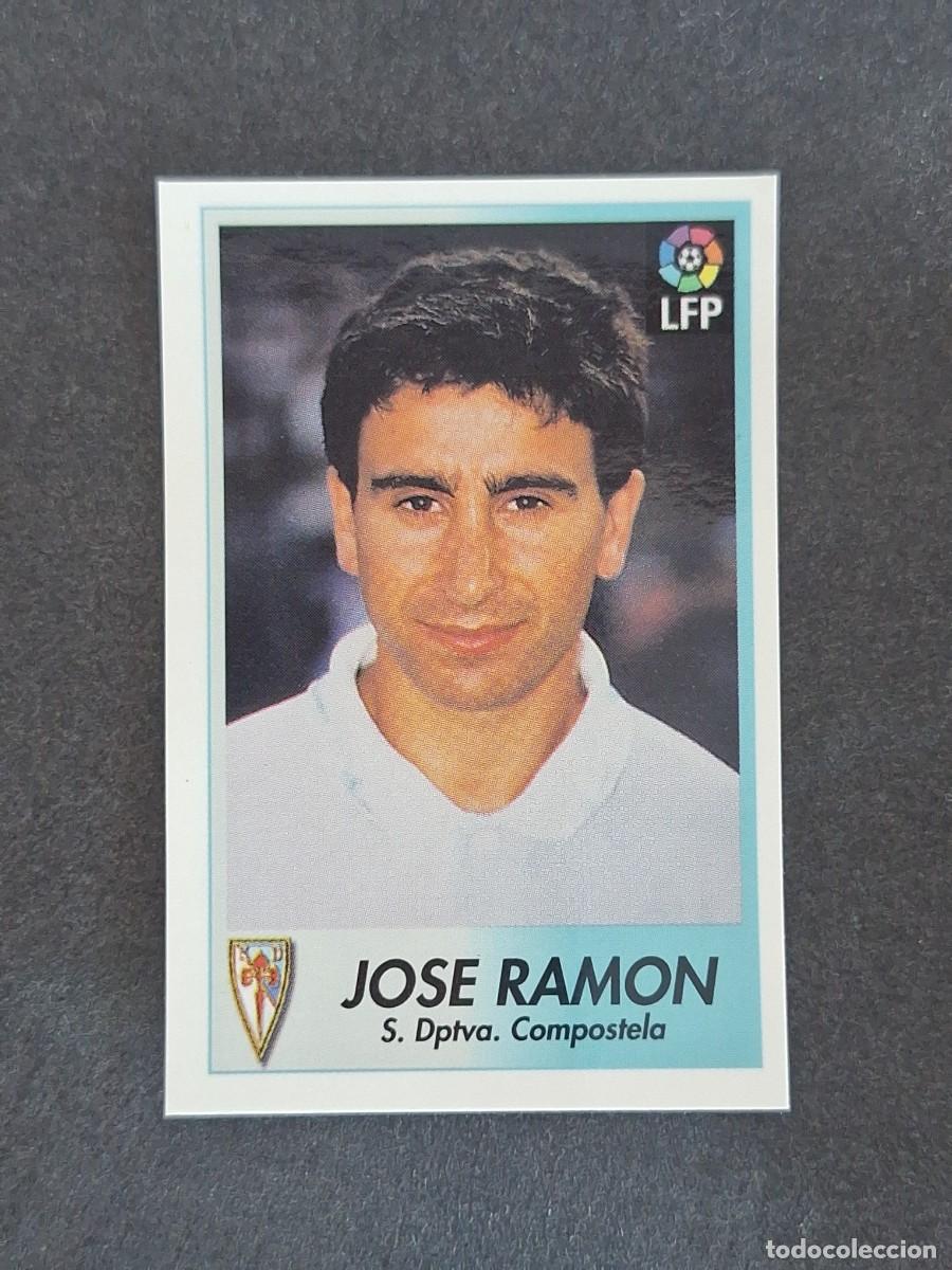 Cromos de f&uacute;tbol: L1 JOSE RAMON S. D. COMPOSTELA 60 BOLLYCAO FUTBOL LIGA 1996 1997 96 97 NUNCA PEGADO SIN PEGAR