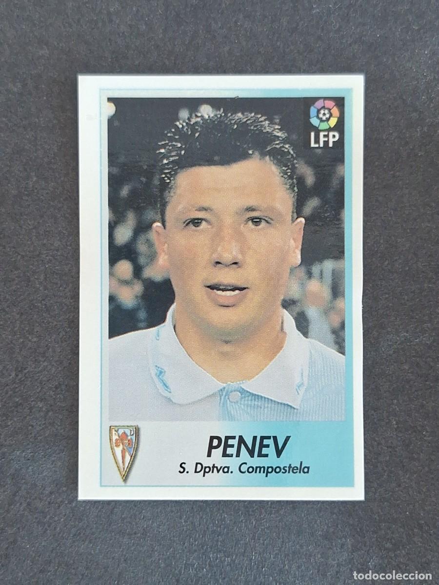 Cromos de f&uacute;tbol: L1 PENEV S. D. COMPOSTELA 64 BOLLYCAO FUTBOL LIGA 1996 1997 96 97 NUNCA PEGADO SIN PEGAR