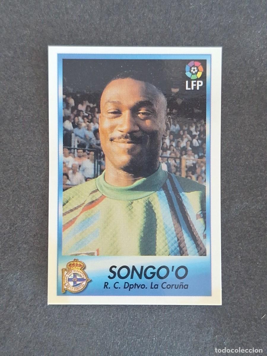Cromos de f&uacute;tbol: L1 SONGO'O DEPORTIVO DE LA CORU&Ntilde;A 67 BOLLYCAO FUTBOL LIGA 1996 1997 96 97 NUNCA PEGADO SIN PEGAR