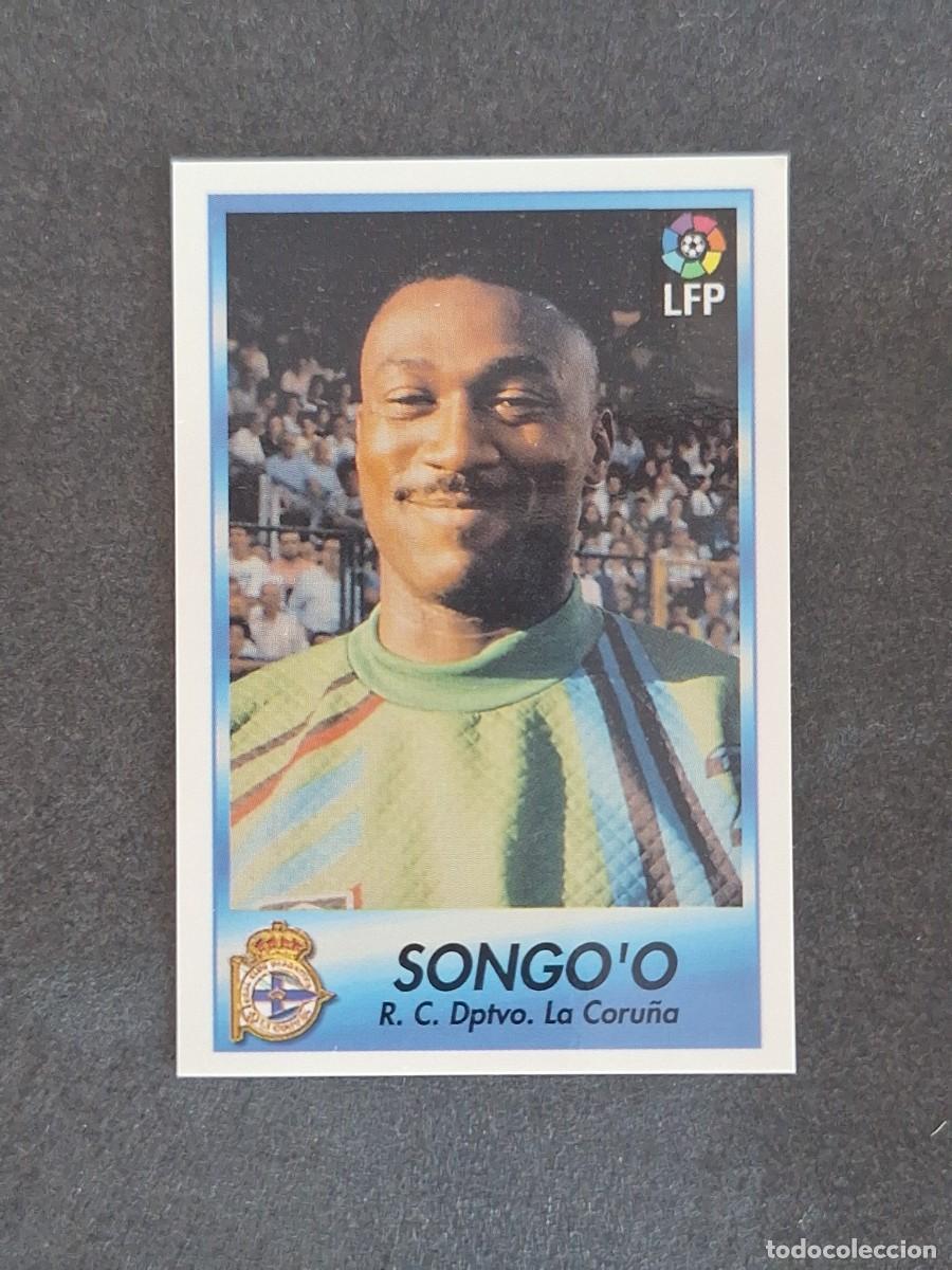 Cromos de f&uacute;tbol: L1 SONGO'O DEPORTIVO DE LA CORU&Ntilde;A 67 BOLLYCAO FUTBOL LIGA 1996 1997 96 97 NUNCA PEGADO SIN PEGAR