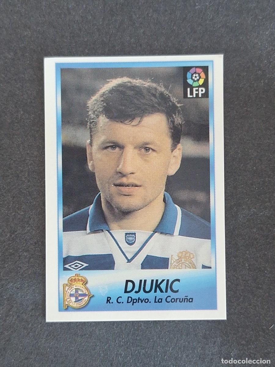 Cromos de f&uacute;tbol: L1 DJUKIC DEPORTIVO DE LA CORU&Ntilde;A 68 BOLLYCAO FUTBOL LIGA 1996 1997 96 97 NUNCA PEGADO SIN PEGAR