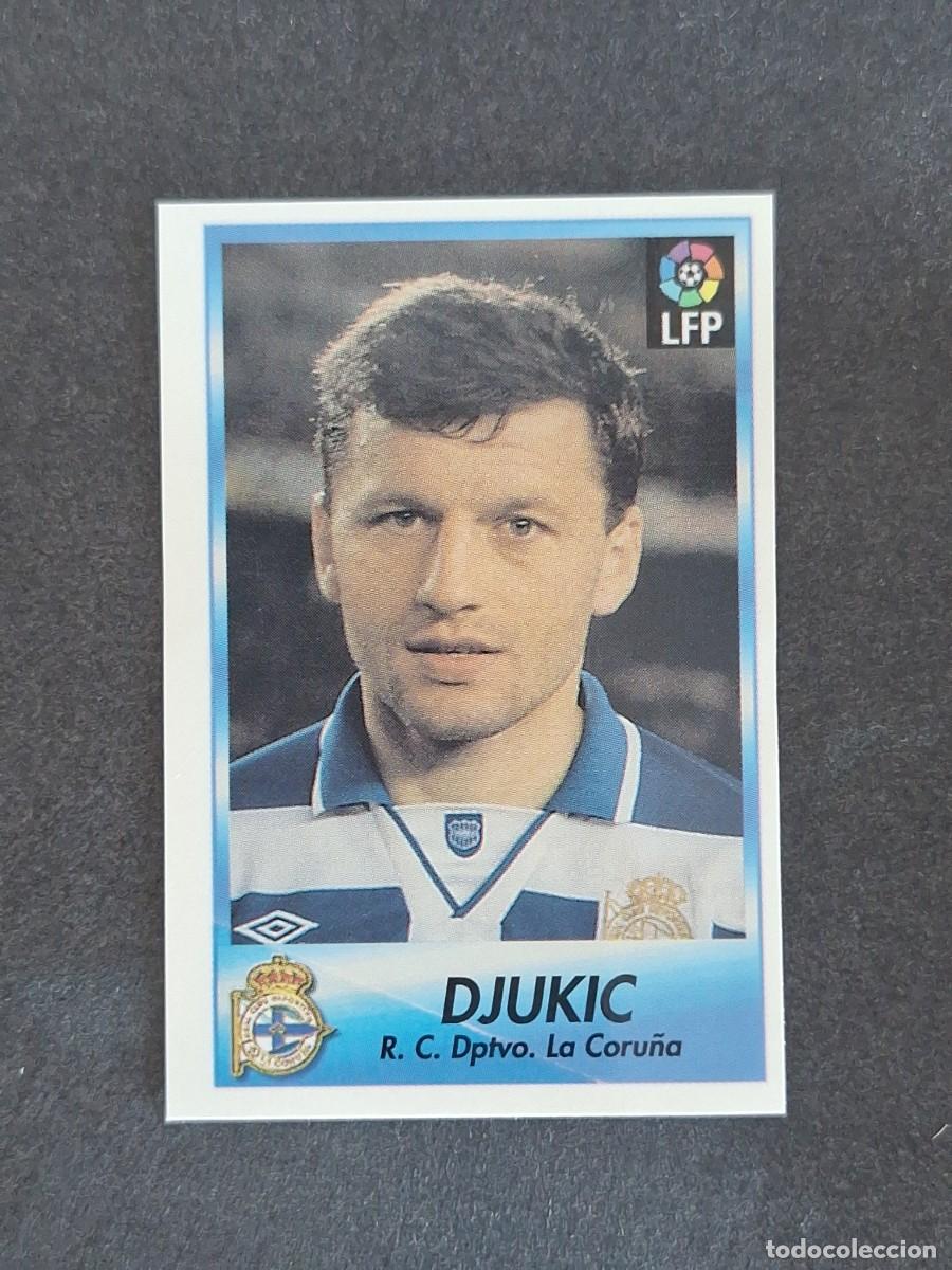 Cromos de f&uacute;tbol: L1 DJUKIC DEPORTIVO DE LA CORU&Ntilde;A 68 BOLLYCAO FUTBOL LIGA 1996 1997 96 97 NUNCA PEGADO SIN PEGAR