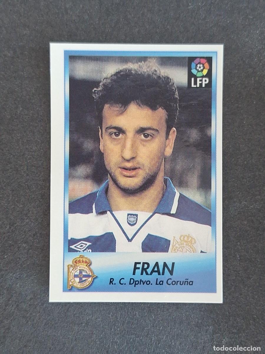 Cromos de f&uacute;tbol: L1 FRAN DEPORTIVO DE LA CORU&Ntilde;A 72 BOLLYCAO FUTBOL LIGA 1996 1997 96 97 NUNCA PEGADO SIN PEGAR
