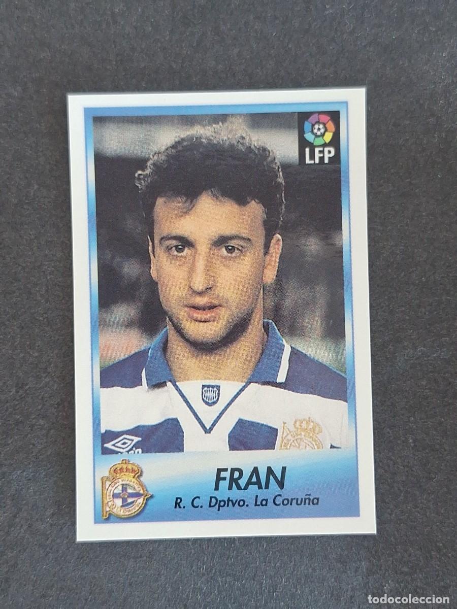 Cromos de f&uacute;tbol: L1 FRAN DEPORTIVO DE LA CORU&Ntilde;A 72 BOLLYCAO FUTBOL LIGA 1996 1997 96 97 NUNCA PEGADO SIN PEGAR
