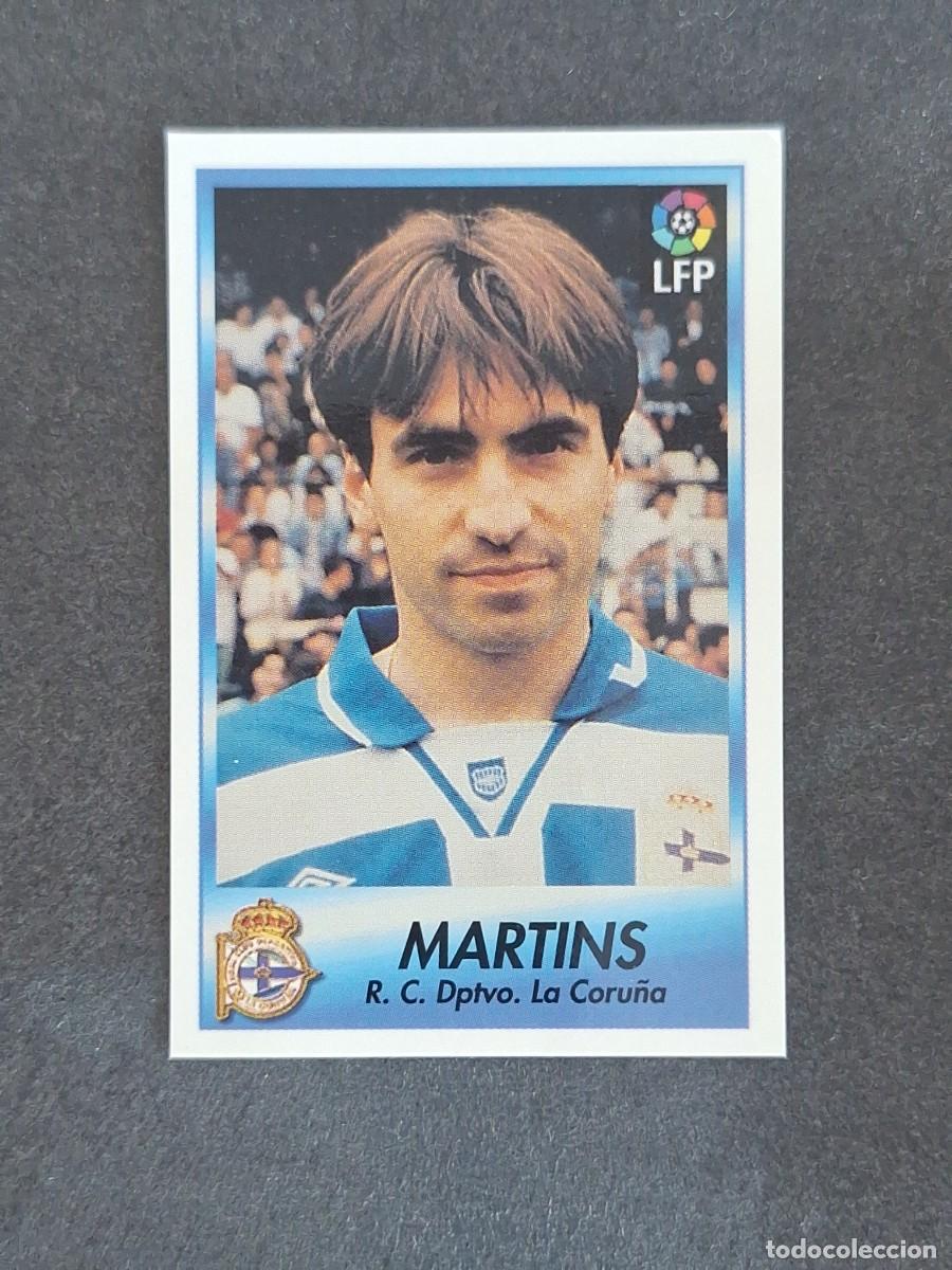 Cromos de f&uacute;tbol: L1 MARTINS DEPORTIVO DE LA CORU&Ntilde;A 75 BOLLYCAO FUTBOL LIGA 1996 1997 96 97 NUNCA PEGADO SIN PEGAR