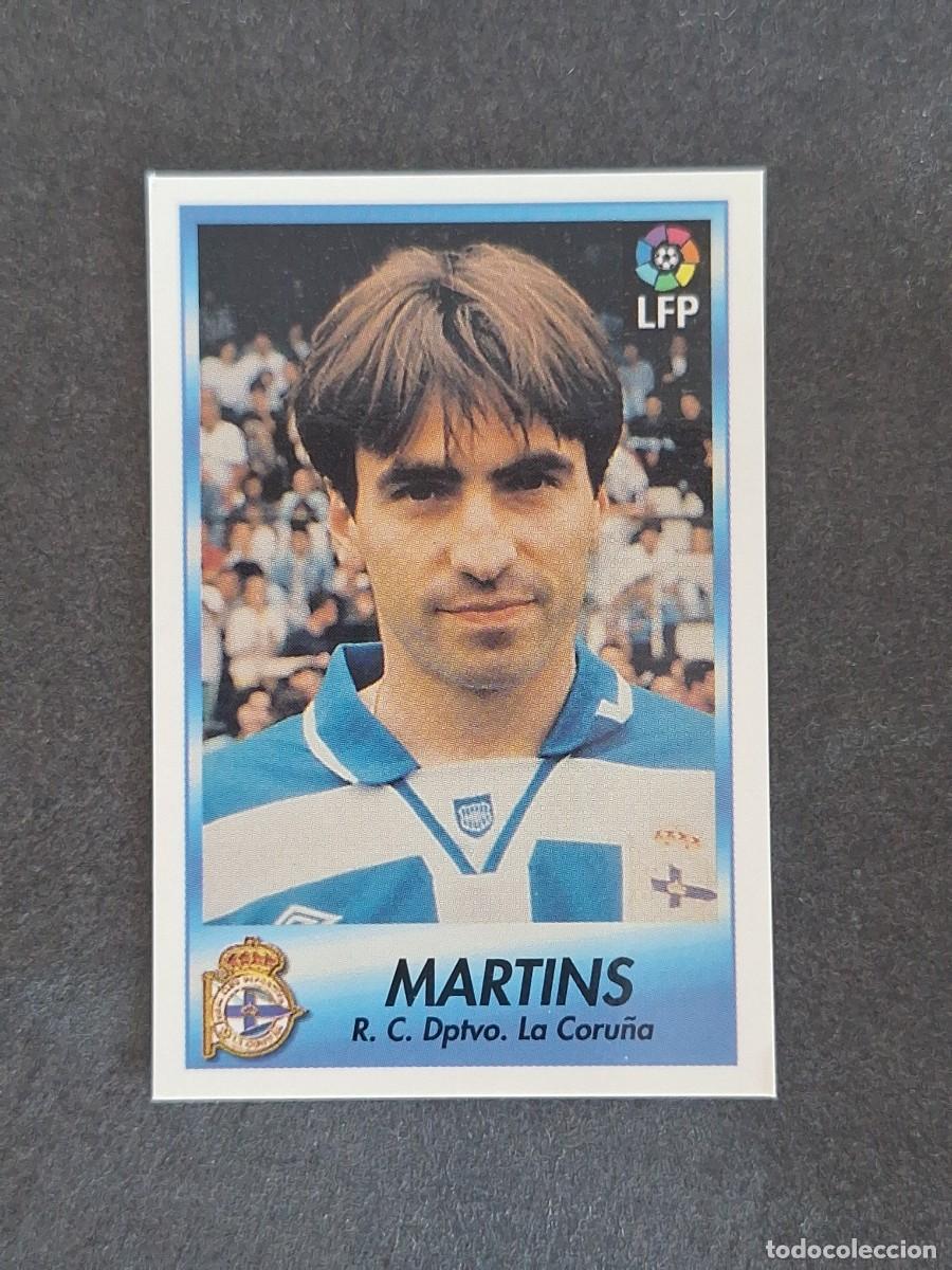 Cromos de f&uacute;tbol: L1 MARTINS DEPORTIVO DE LA CORU&Ntilde;A 75 BOLLYCAO FUTBOL LIGA 1996 1997 96 97 NUNCA PEGADO SIN PEGAR
